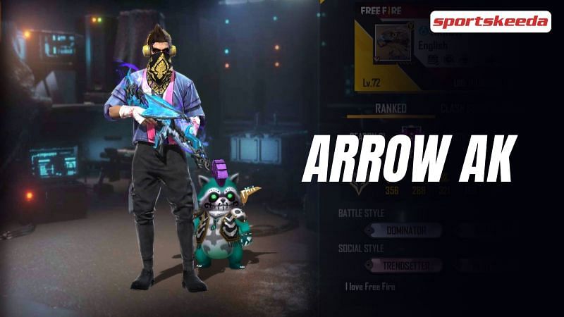 Arrow AK&rsquo;s Free Fire ID details