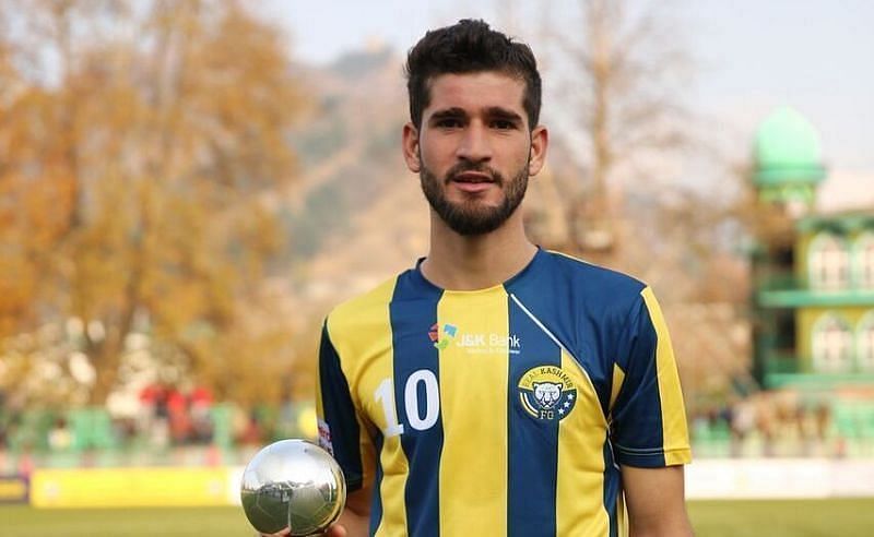 Real Kashmir FC footballer Danish Farooq