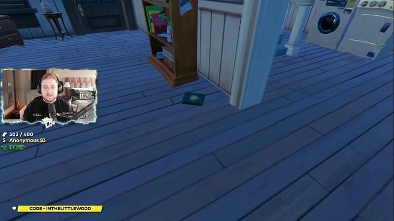 Fortnite Week 8 challenges - Collect research books from Holly Hedges - Book 1 (Image via InTheLittleWood)