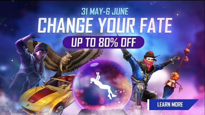 Change Your Fate event has begun today (Image via Free Fire)