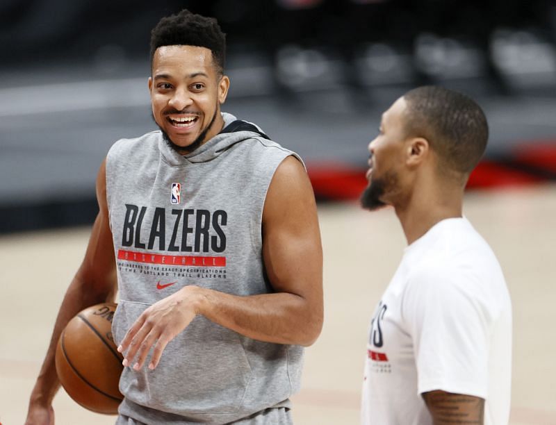 Cj McCollum and Damian Lillard