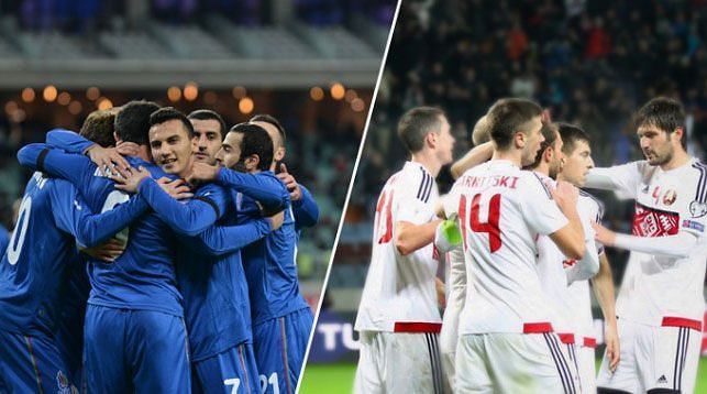 Belarus and Azerbaijan clash for only the fourth time in history