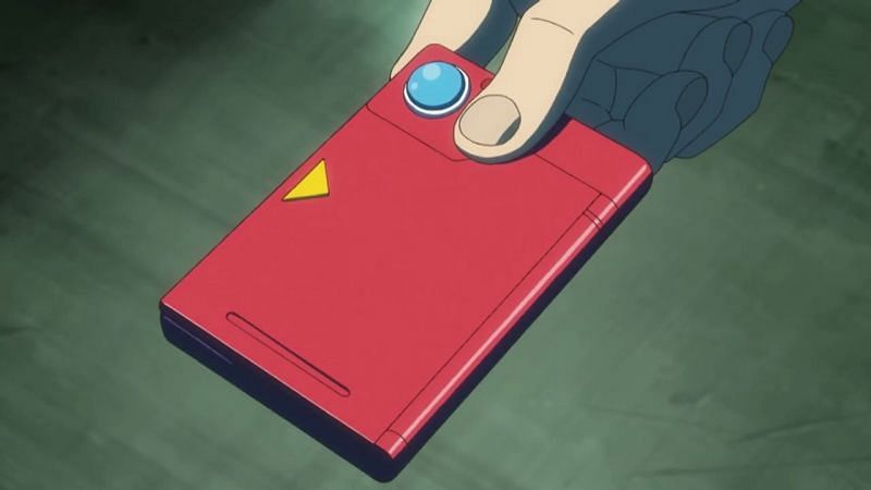 A Pokedex in the anime (Image via The Pokemon Company)