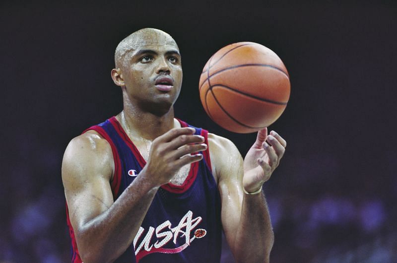 Charles Barkley #4, Power Forward for the United States men's national basketball team