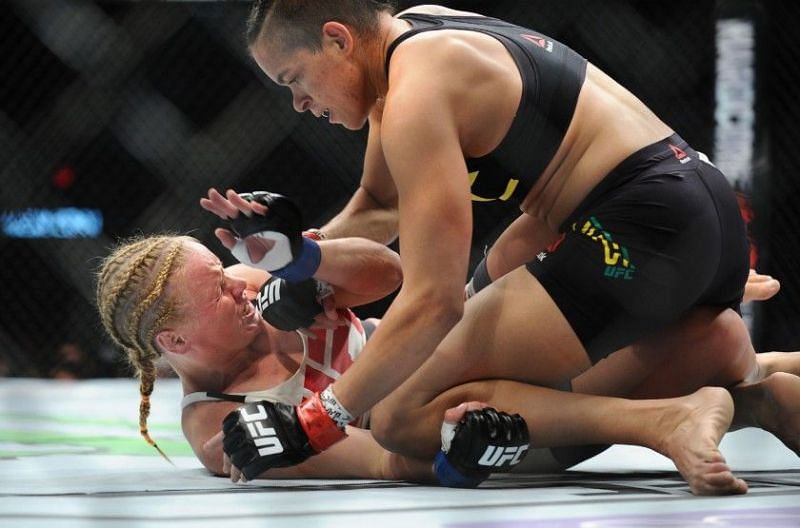 Amanda Nunes was able to use her takedowns to beat Valentina Shevchenko at UFC 196.