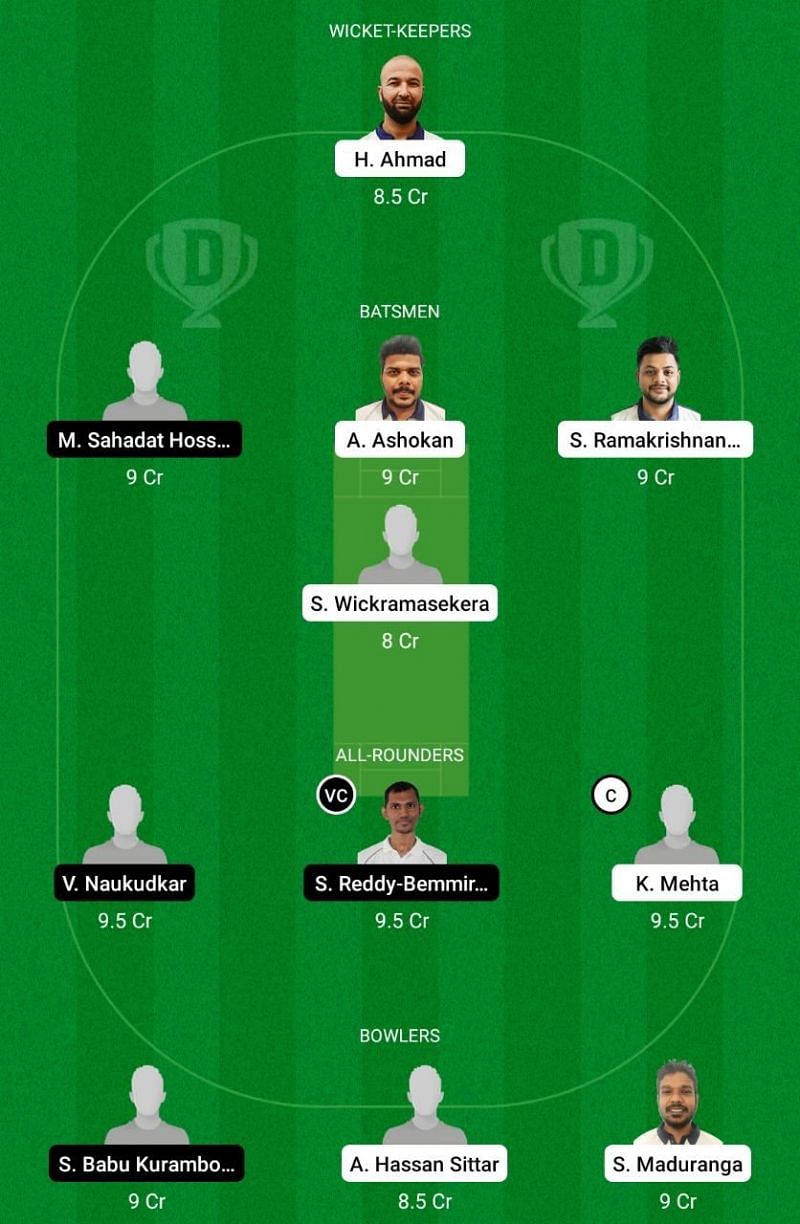 PCK vs PSM Dream11 Team