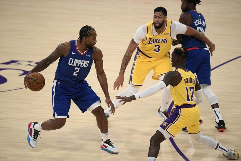 Los Angeles Clippers and Los Angeles Lakers are in contention for an NBA championship