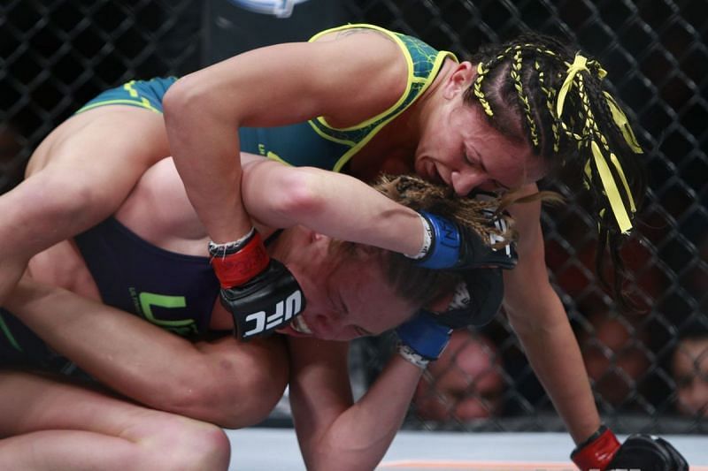 Carla Esparza beat Rose Namajunas in one-sided fashion in 2014.