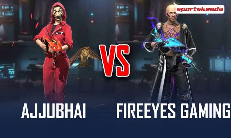 Ajjubhai vs FireEyes Gaming in Free Fire