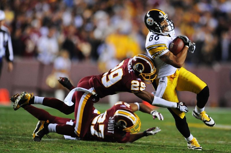 Hines Ward with the Pittsburgh Steelers