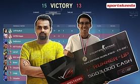 Indian streamer attempts to teach Singaporean Valorant pro how to put up a Sage wall and the results are hilarious