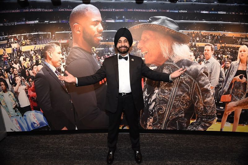 Nav Bhatia became the first fan to be inducted in the NBA Hall-of-Fame