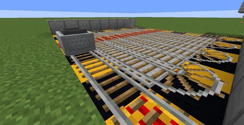 building powered rails minecraft