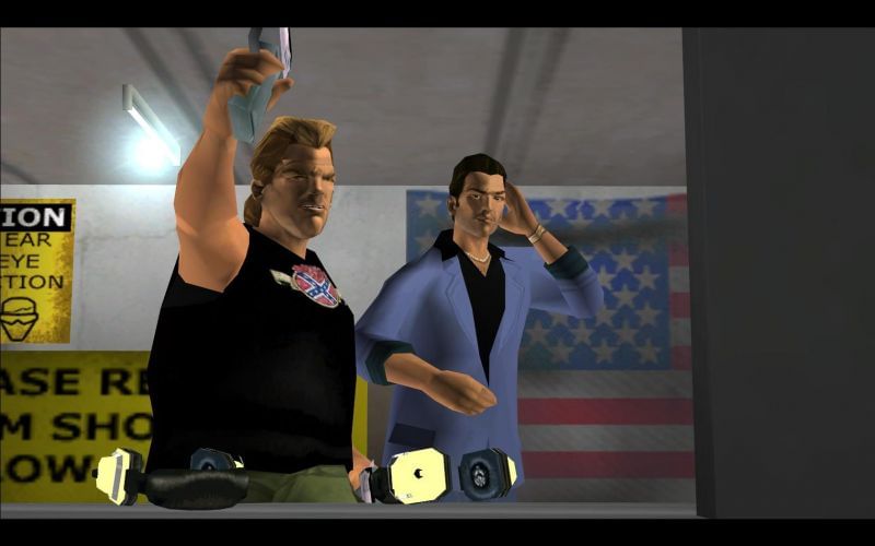 Phil Cassidy (on the left) (Image via GTA Wiki)