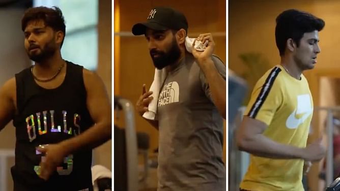 [Watch] WTC final: Team India stars sweat it out in gym ahead of New Zealand clash