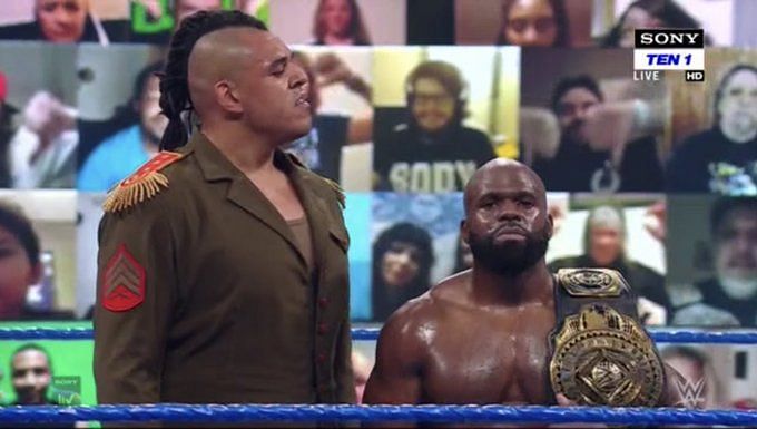 A good night in the office for Apollo Crews