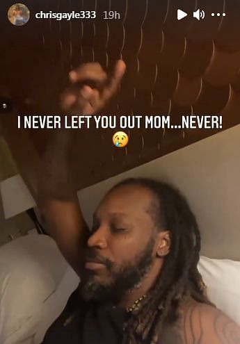 Chris Gayle Gets Emotional On Mothers Day Remembering His Mother