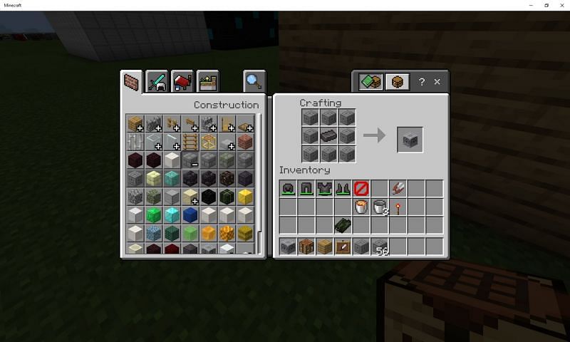 A lodestone recipe (Image via Mojang)