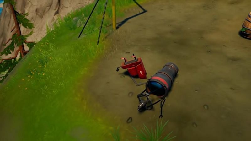 One of the Fortnite telescope locations in the game (Image via YouTube/Bodil40)