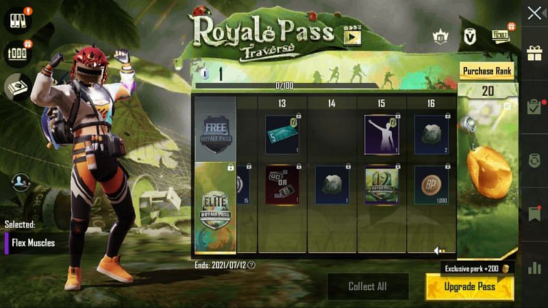 The Royale Pass ends on July 12th