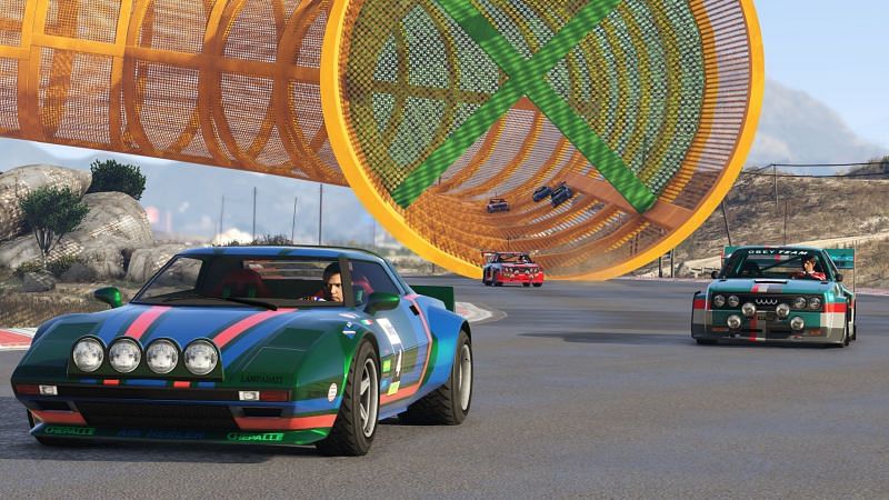 GTA Online leaves absolutely no room for complaints when it comes to Races. (Image via Rockstar Games)