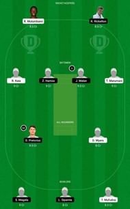ZIM-A vs SA-A 2nd ODI Dream11 Tips