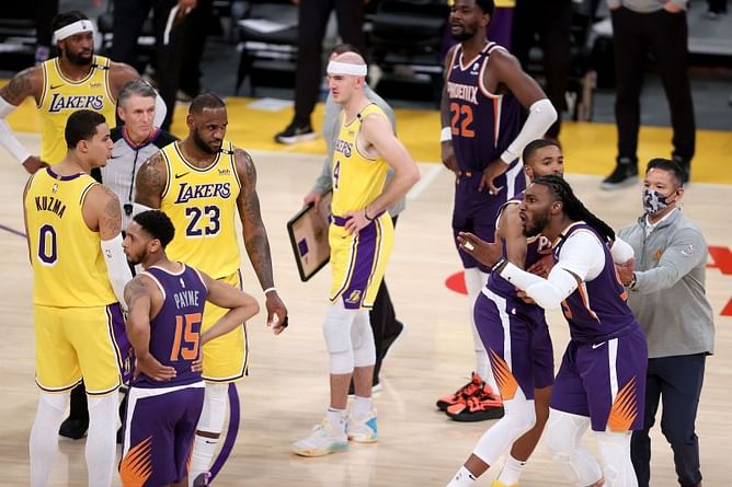Phoenix Suns 100-92 LA Lakers: LeBron James' statline and Anthony Davis' injury highlight a home loss; here are 5 key talking points from Game 4 of the 2021 NBA Playoffs
