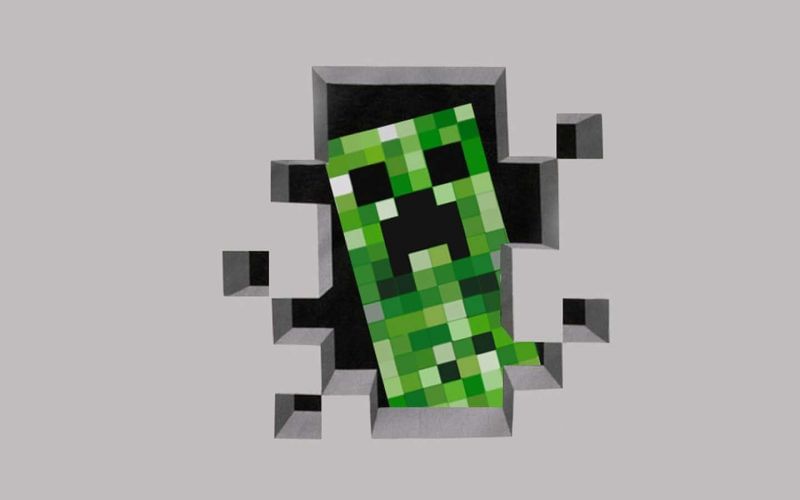 Creeper&#039;s damage points (Image via messymom)