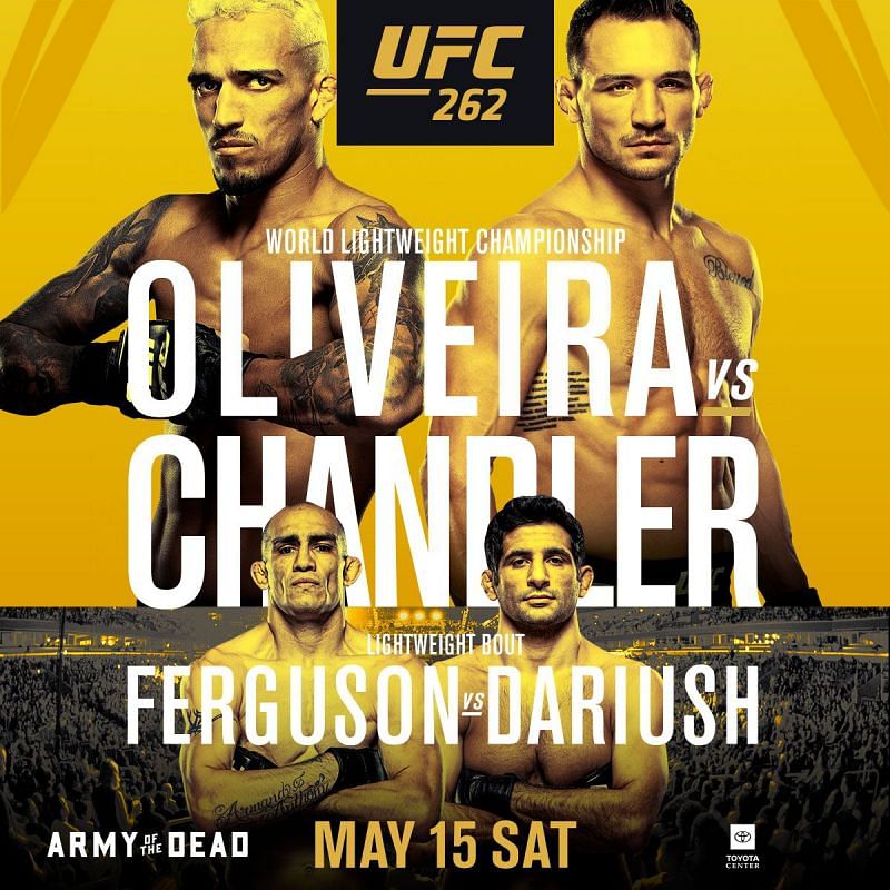 What UFC fights are there this weekend? (15th May 2021)