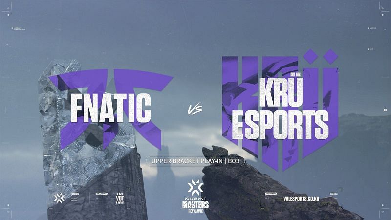 Fnatic kicks off Valorant Champions Tour Masters Reykjavik with a 2-0 win against KR&Uuml; Esports[Image Via Twitter/Valorant Champions Tour KR]