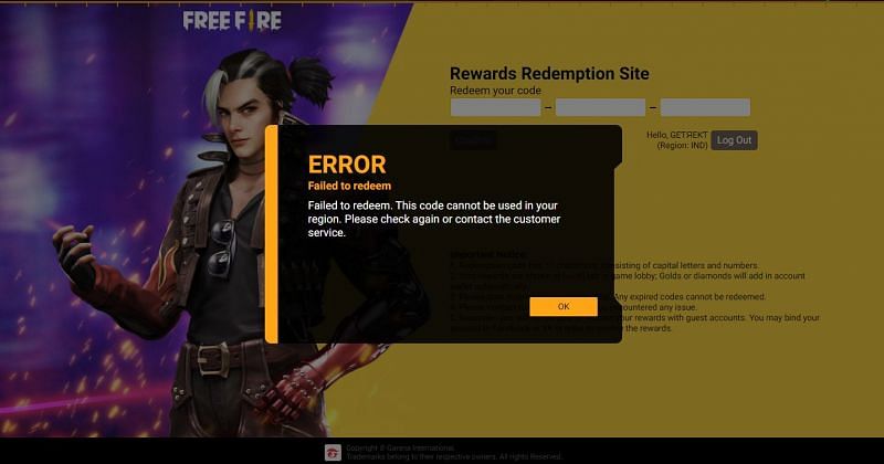 Free Fire Redeem Codes: How To Redeem, Where To Get Them And Everything ...