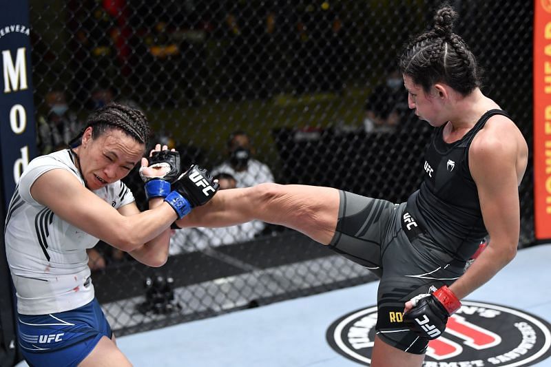 Marina Rodriguez may be on the path to a UFC strawweight title shot after her win over Michelle Waterson.