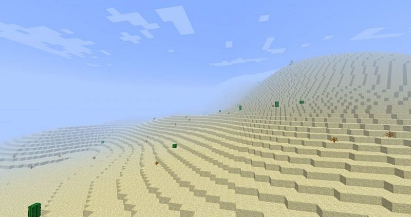 Sand in Minecraft (Image via Minecraft.wikia)