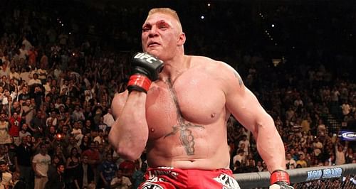 Brock Lesnar made his MMA debut in June of 2007