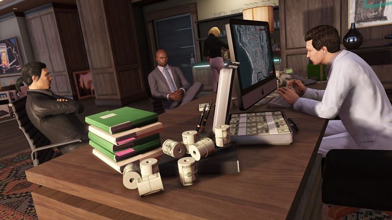 A glitch in GTA Online essentially allowed players to repeatedly trade in their property in return for the differential (Image via Rockstar Games)