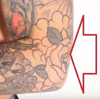 Cody Garbrandt Flower Tattoo