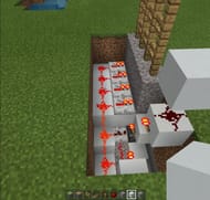 Creating a trail of Redstone dust