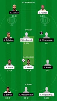 VCC vs PCK Dream11 Fantasy Suggestions - ECS T10 Prague