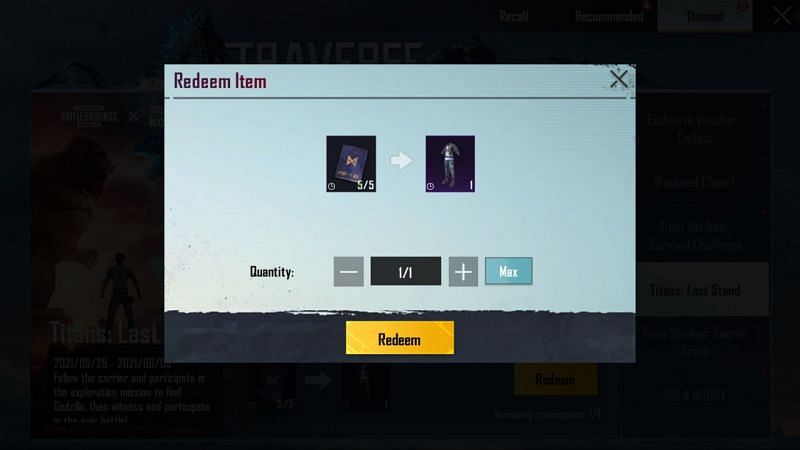 Players can exchange the license for various rewards