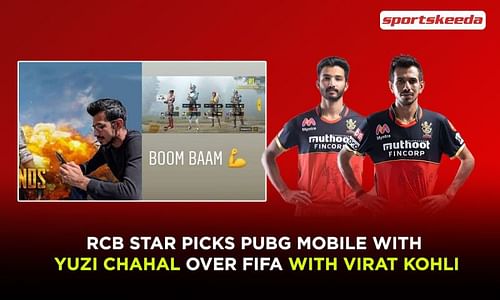 Devdutt Padikkal picks PUBG Mobile with Yuzi Chahal over FIFA with Virat Kohli