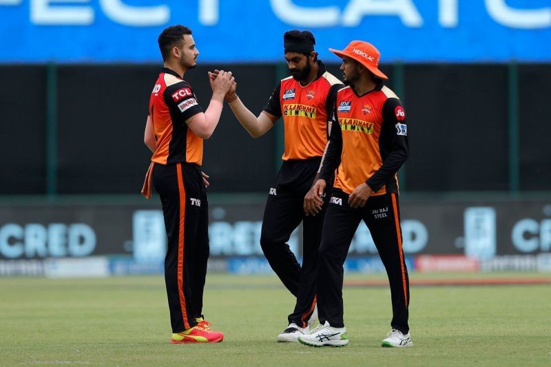 Vijay Shankar in action for SRH. (Image Courtesy: IPLT20.com)