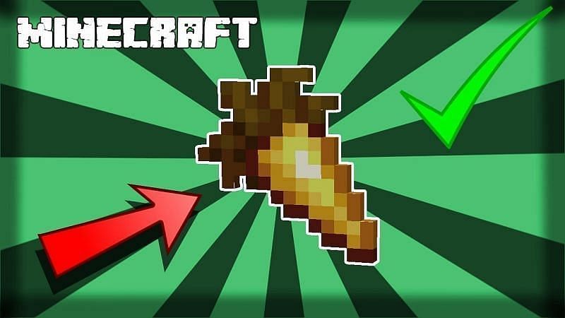 A golden carrot in Minecraft (Image via Stingray Productions/YouTube)