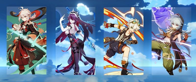 Genshin Impact leaks reveal the 4-star characters on Kazuha&rsquo;s banner and a Klee rerun banner. (image via Lumie)