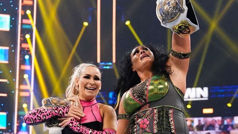 Tamina and Natalya recently captured the Women&#039;s Tag Team Championships for the first times in their respective WWE careers