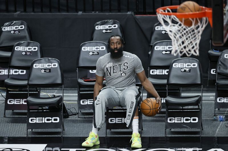 James Harden of the Brooklyn Nets