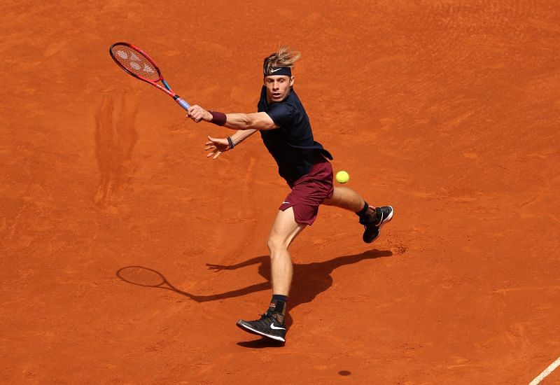 Denis Shapovalov will be playing in his first claycourt final.