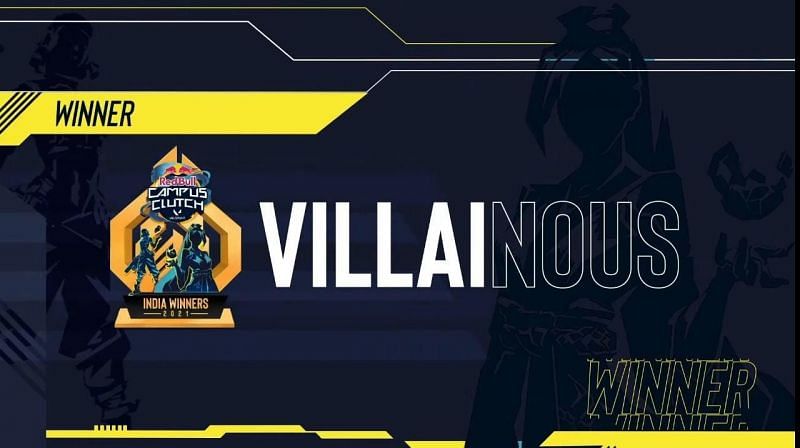 Villainous becomes champions of the Red Bull Campus Clutch Valorant India finals(Image via SkyEsports)