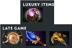 Some late-game items for Witch Doctor (Image via Valve)