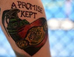 Cody Garbrandt&#039;s a promise kept tattoo
