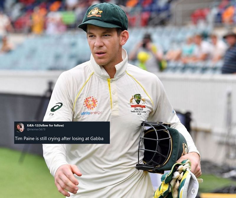 Tim Paine&#039;s comments attracted heavy trolling on Thursday